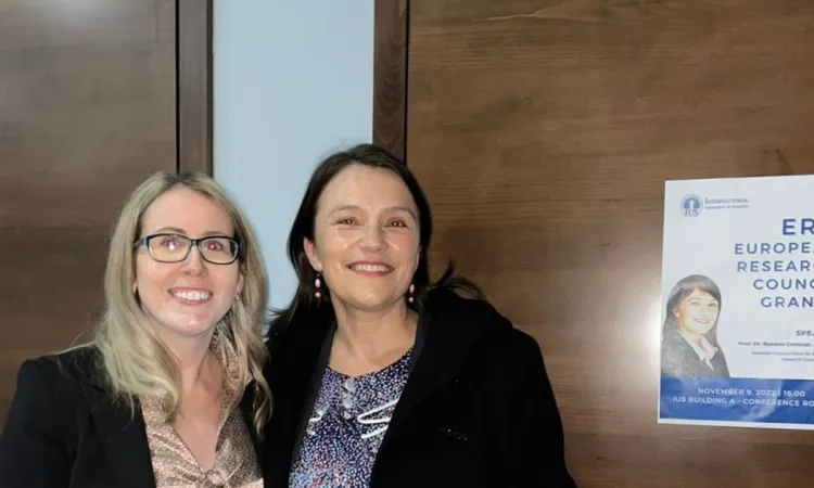 Lecture on European Research Council Grants Held at IUS