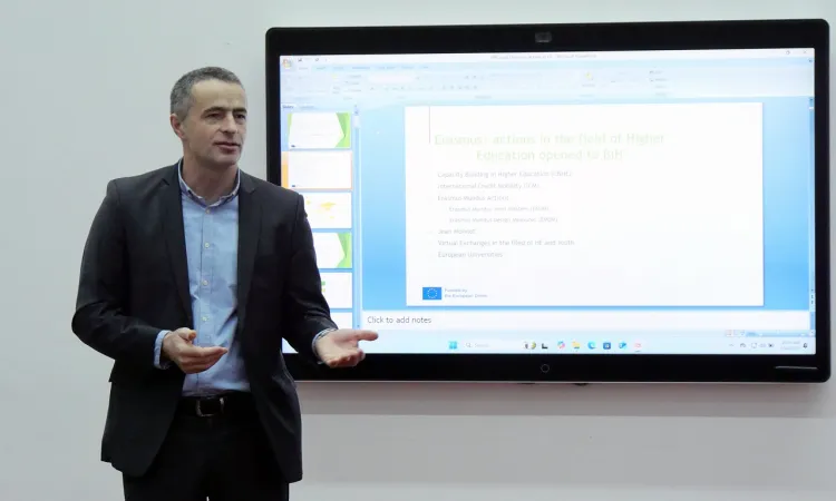 Sponsorlu Projeler Ofisi Yükseköğretim için Erasmus+ Fırsatları Çalıştayına Ev Sahipliği Yapıyor: Başarılı Proje Tekliflerine Doğru Bir Adım