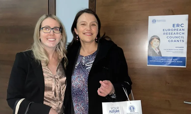 IUS'ta Düzenlenen Avrupa Araştırma Konseyi Hibeleri Konferansı